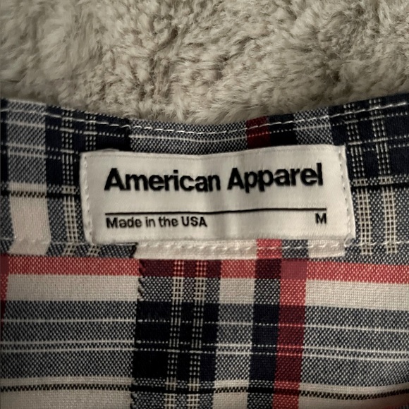 American Apparel plaid circle skirt - Picture 2 of 2